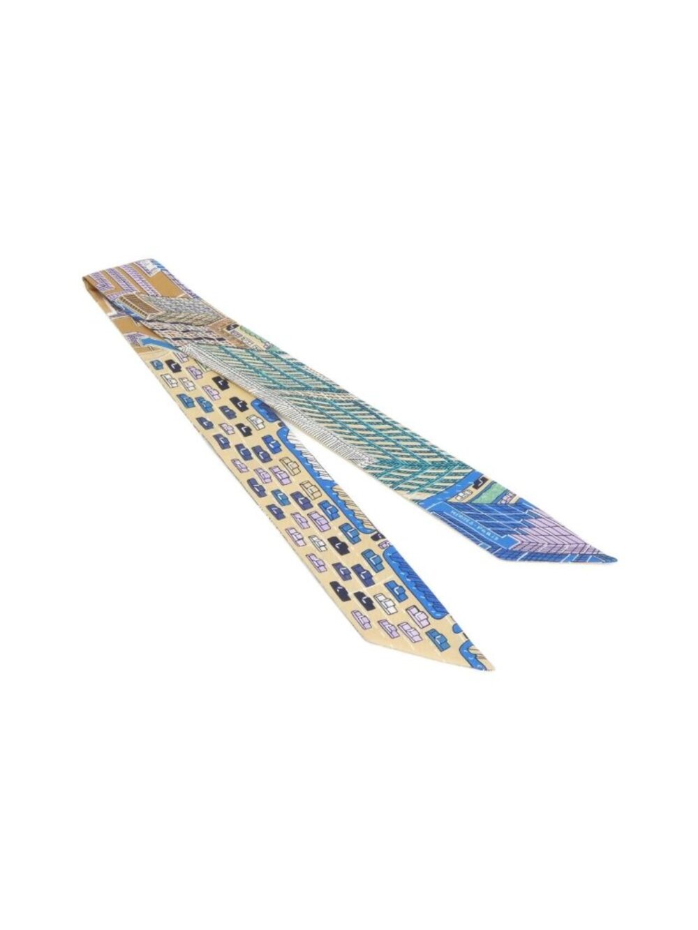 Hermes Pantin City Twilly Scarf